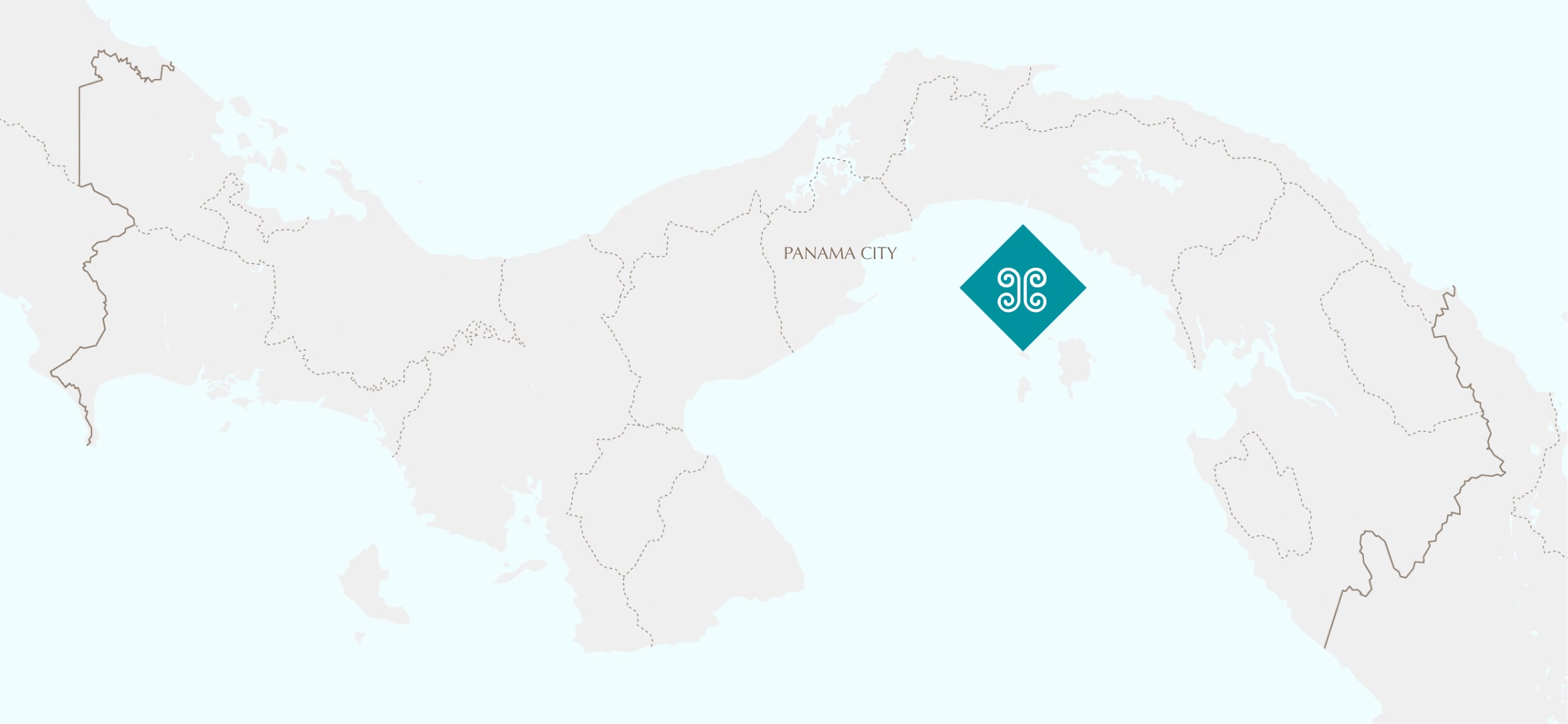Pearl Island Panama Map